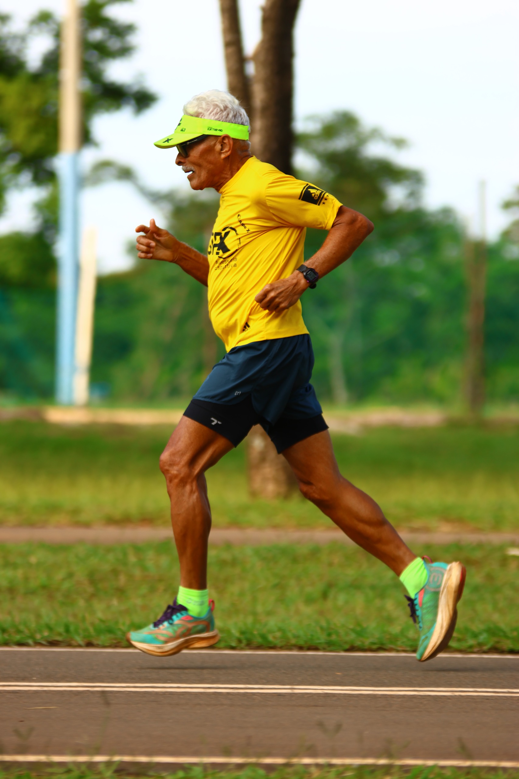 Sem idade pra correr